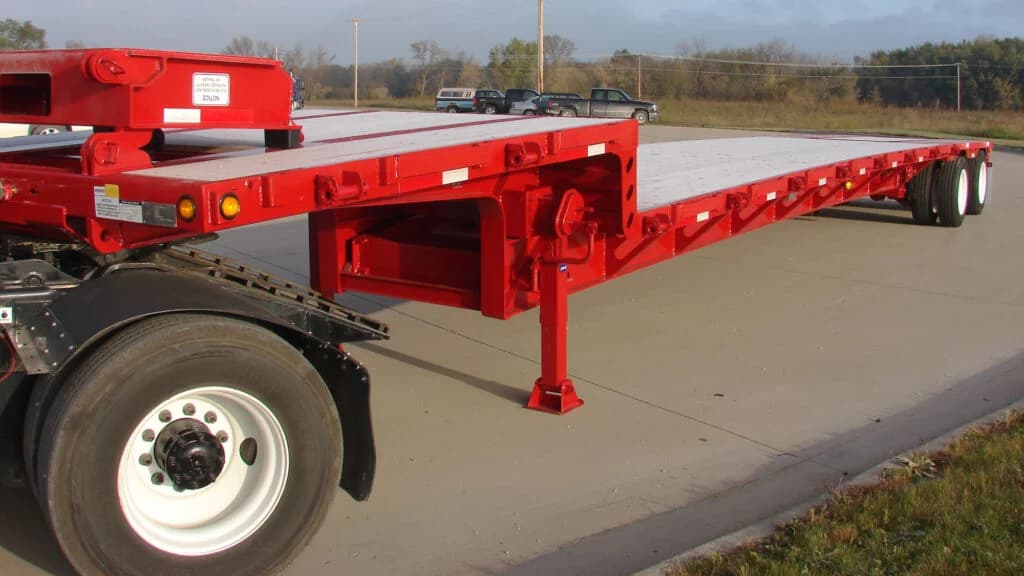 XL Specialized Step Deck trailer